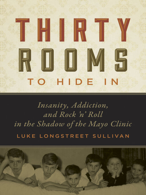 Title details for Thirty Rooms to Hide In: Insanity, Addiction, and Rock 'n' Roll in the Shadow of the Mayo Clinic by Luke Longstreet Sullivan - Available